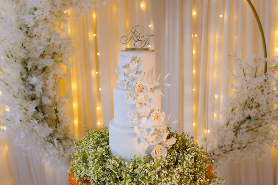Decoração de casamento simples