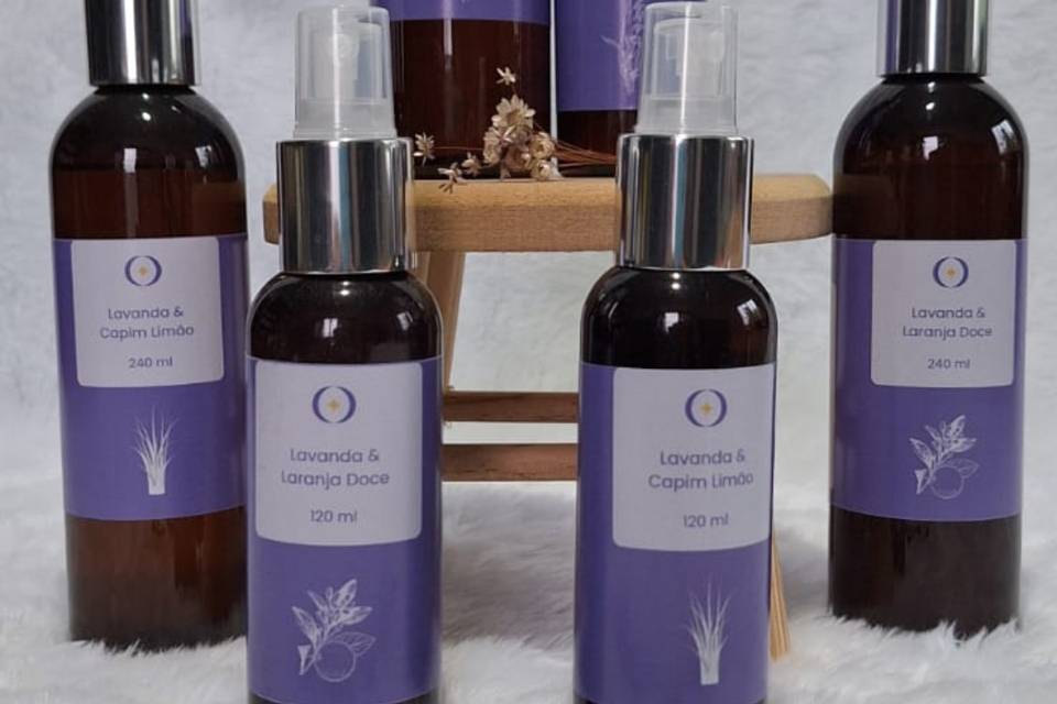 Monte kit escalda pés + spray