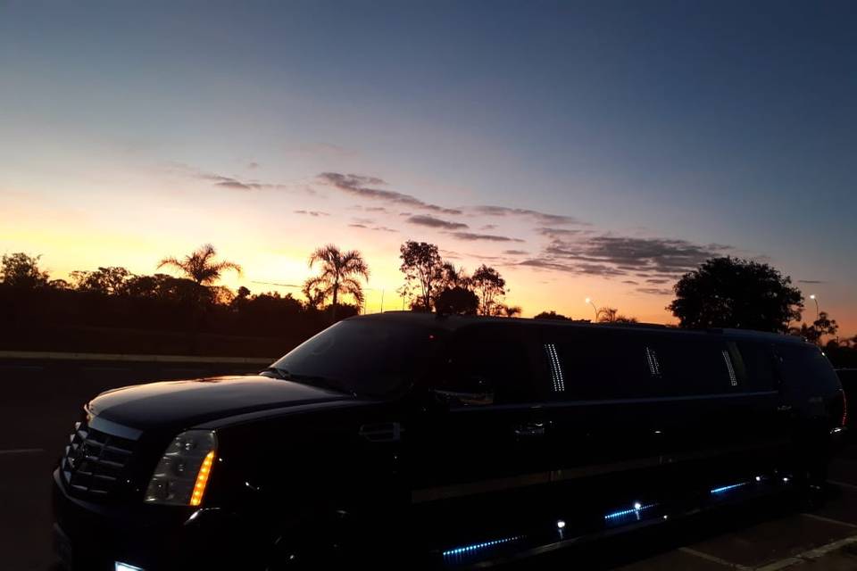 Sunset na limo