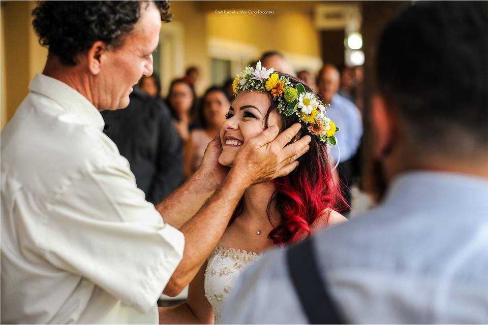 Êmeli Ruschel e Max Cenci Foto