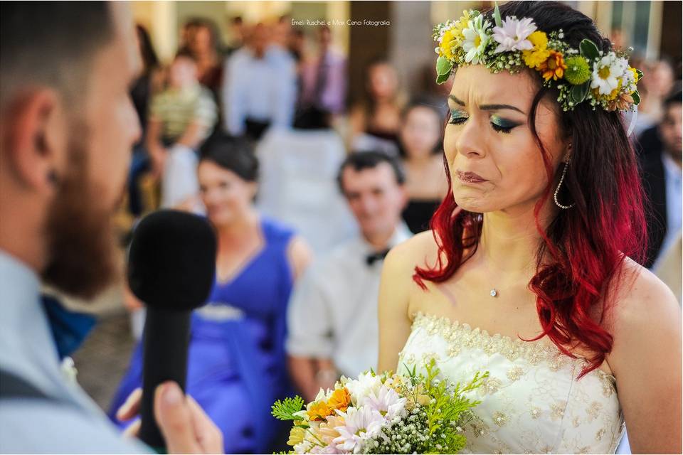 Êmeli Ruschel e Max Cenci Foto