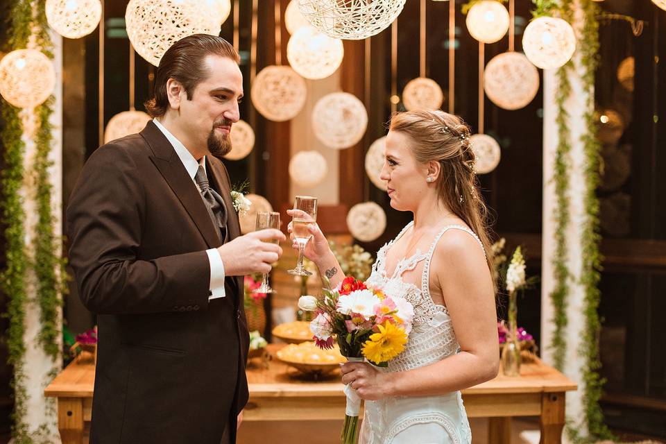 Êmeli Ruschel e Max Cenci Foto