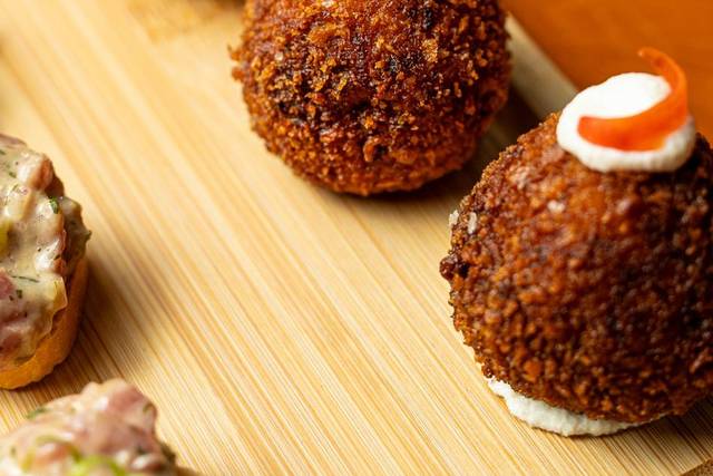 Bolinho de rabada cremosa