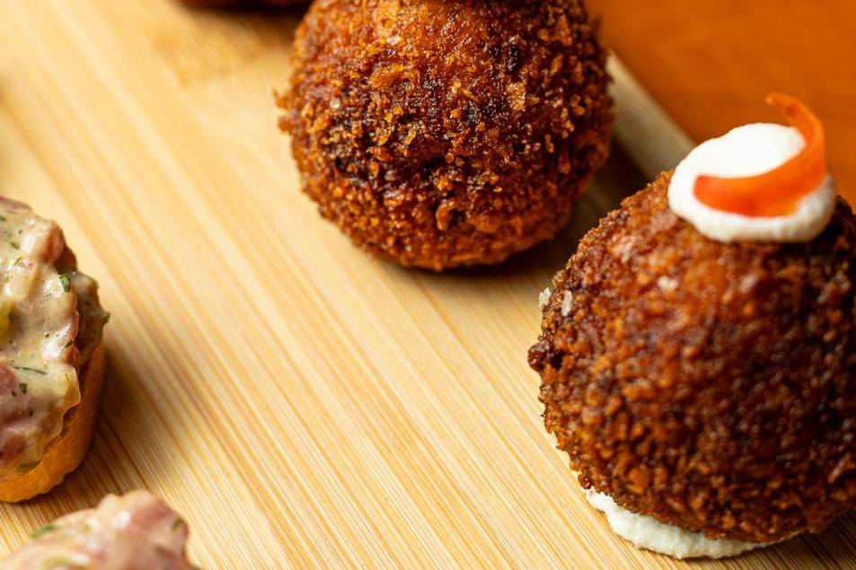 Bolinho de rabada cremosa