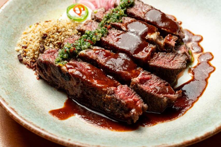 Bife de Chorizo com demiglace