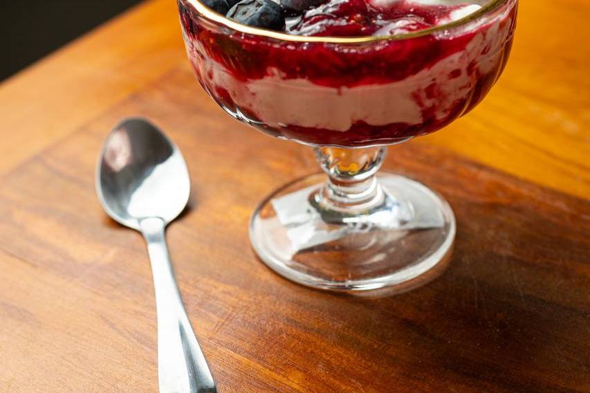 Cheesecake frutas vermelhas