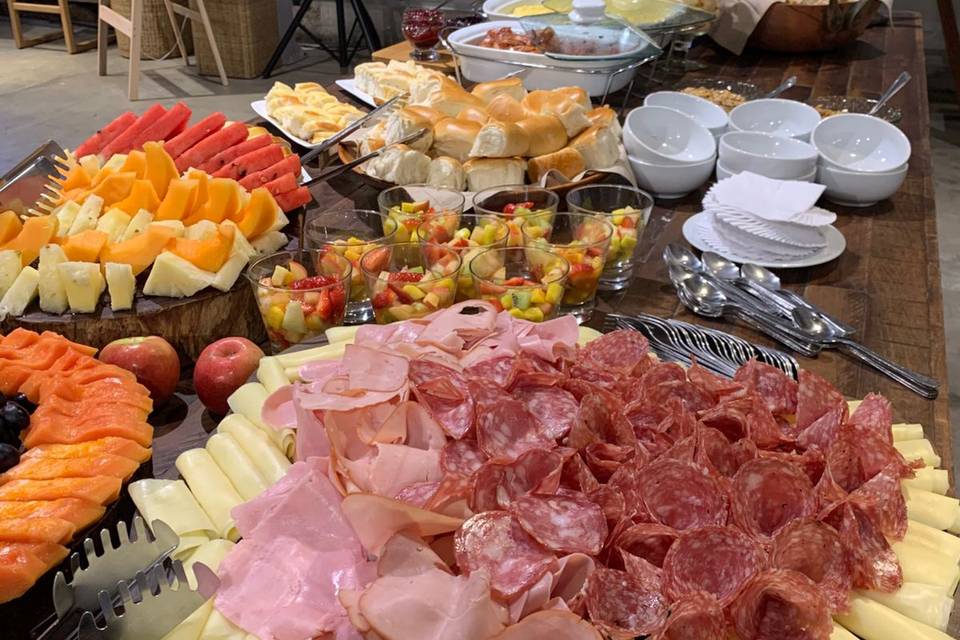 Mesa café da manhã