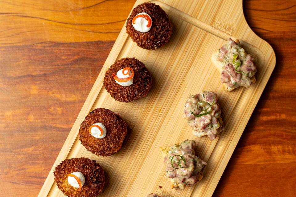 Snacks e aperitivos