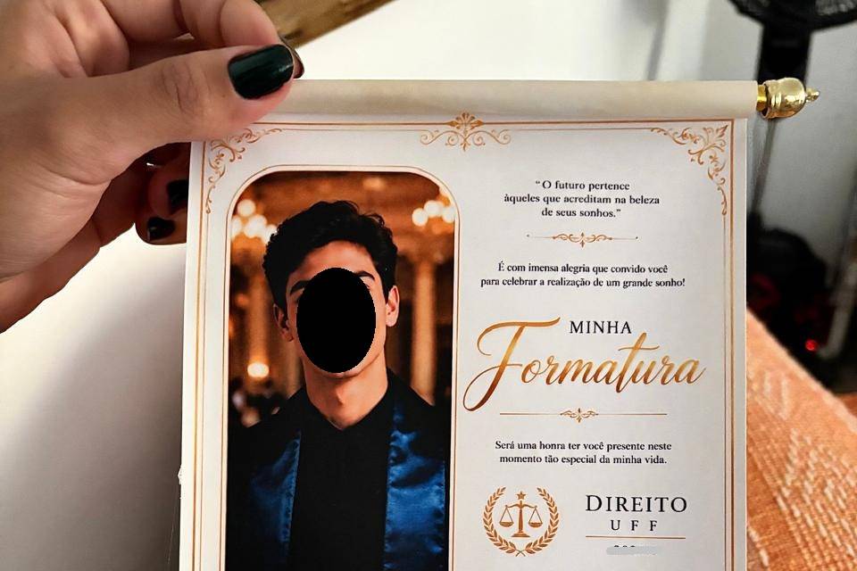 Convite de formatura