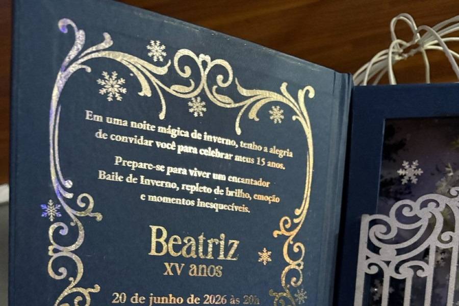 Convite noite de inverno