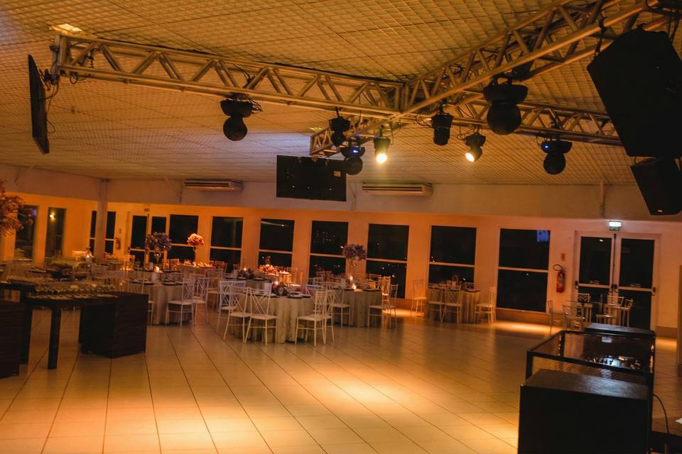 Pista de dança ampla