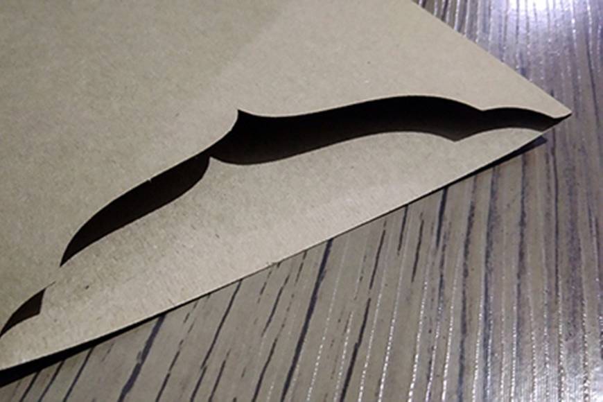 Envelope Luva detalhe