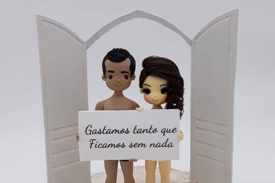 Topo noivinhos personalizados