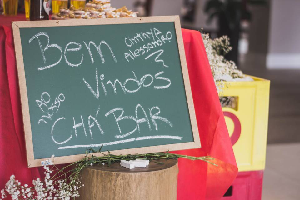 Chá Bar - Cintya e Alexandre