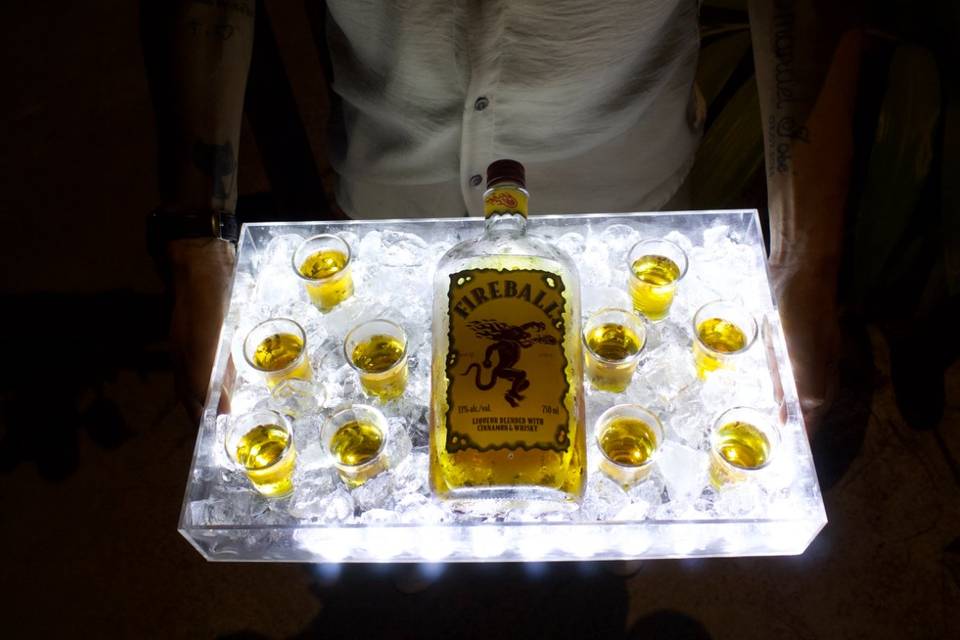 Shot especial na pista