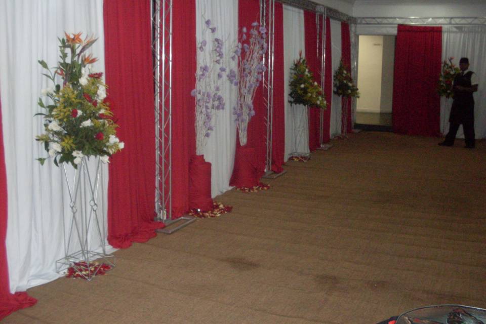 Decoração de entrada