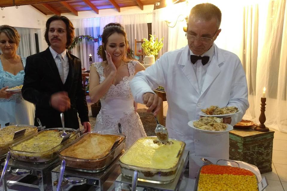 Buffet de Pratos Salgados