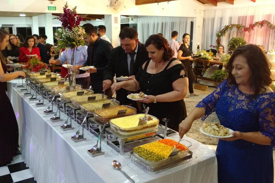 Buffet de Pratos Salgados