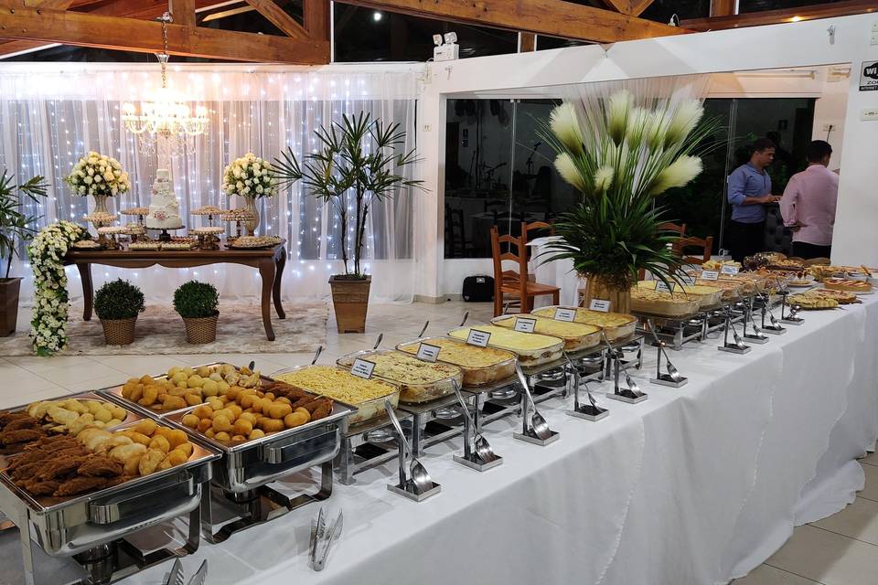 Buffet de Pratos Salgados