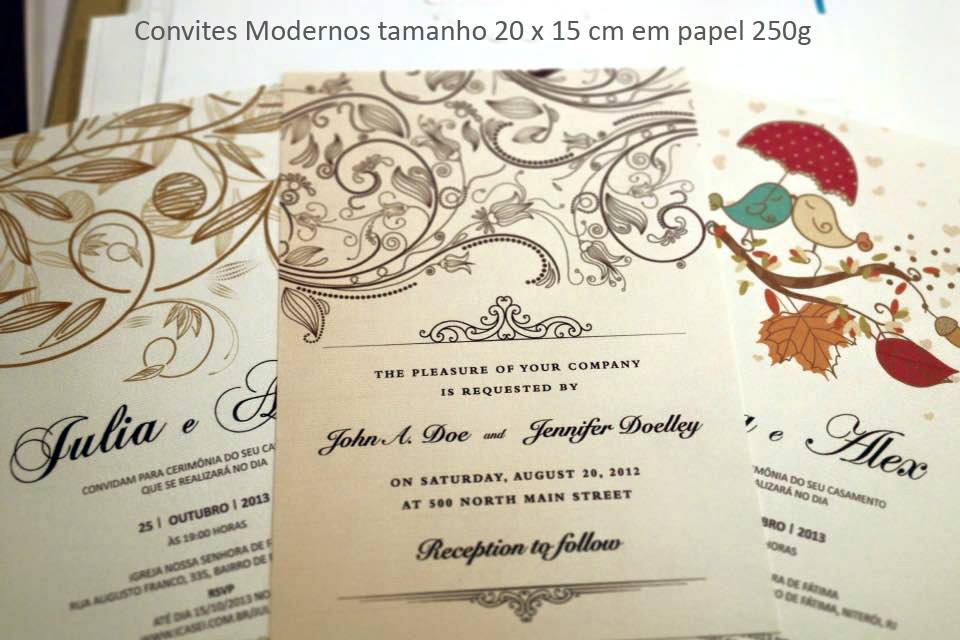 Convite Moderno