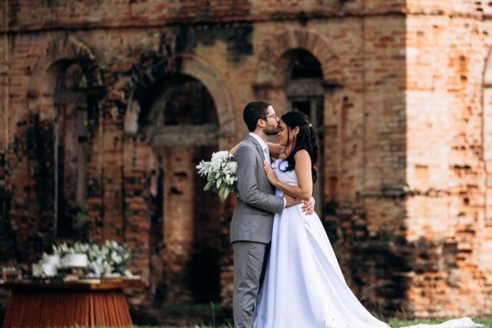 Celebrando o amor em una fazen