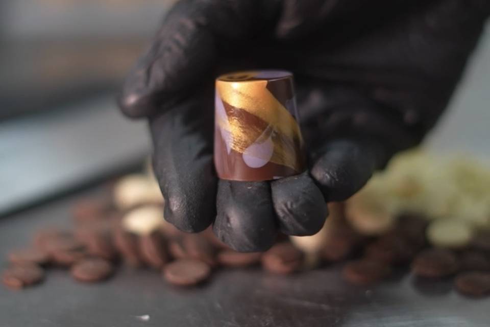 Bombom Pintado a mão