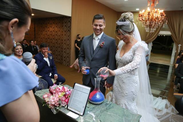 Juliana e João Vitor