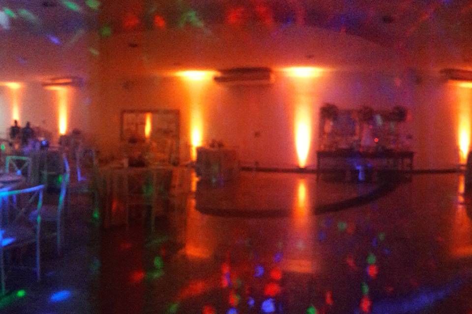 Iluminação casamento