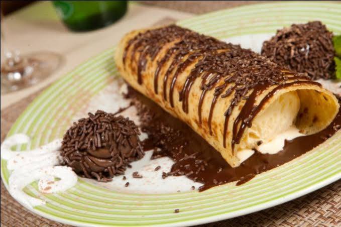 Crepe no palito