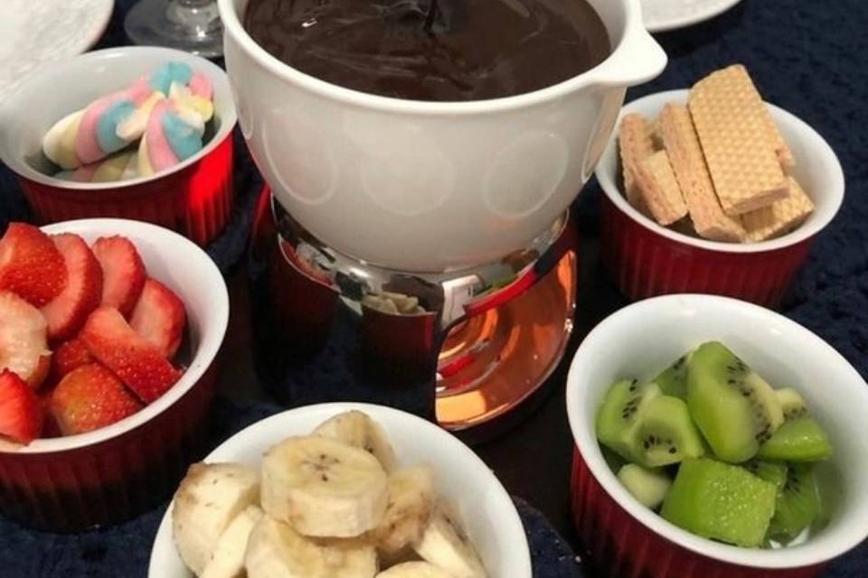 Serviço de fondue