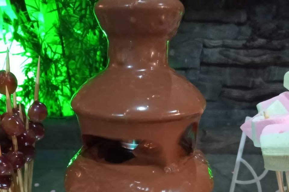 Cascata de chocolate