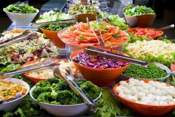 Buffet de saladas