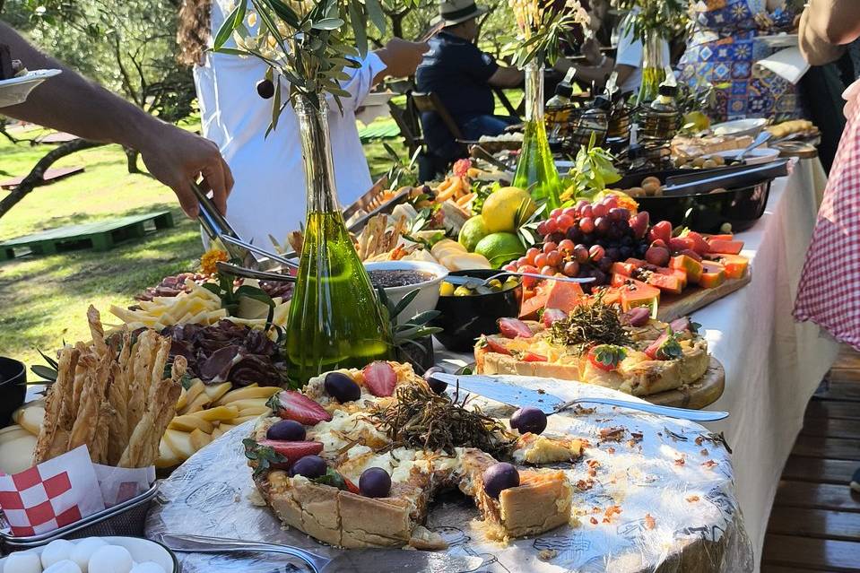 Mesa de antepastos