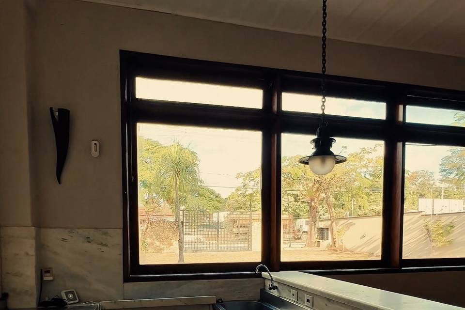 área de bar/convívio