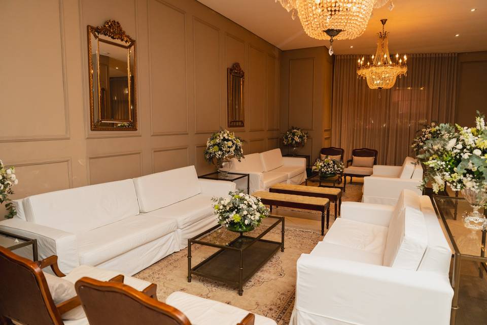 Lounge para compor ambiente