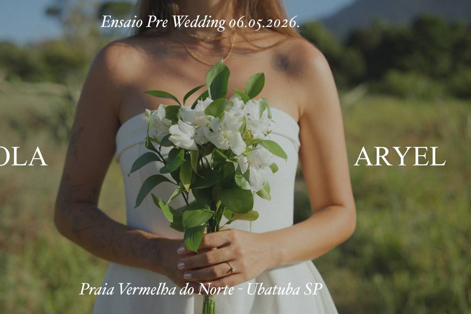 Ensaio Pre Weddind