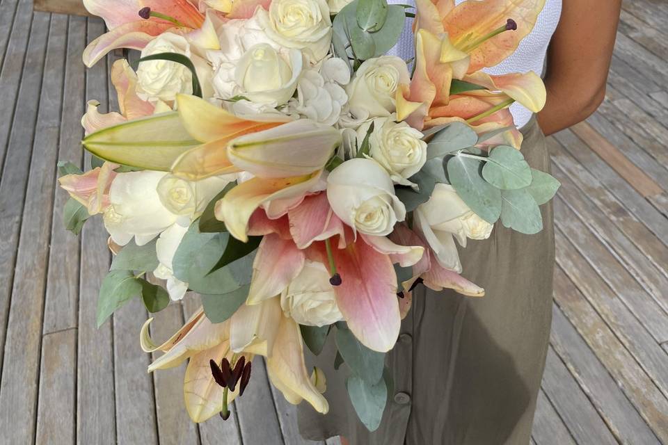 Lilies bride