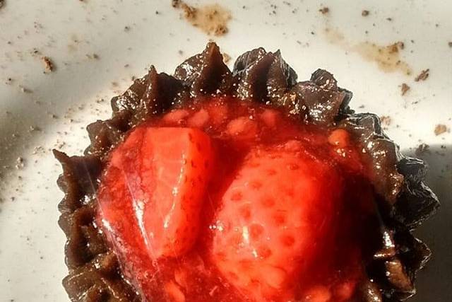 Morango e tamaras