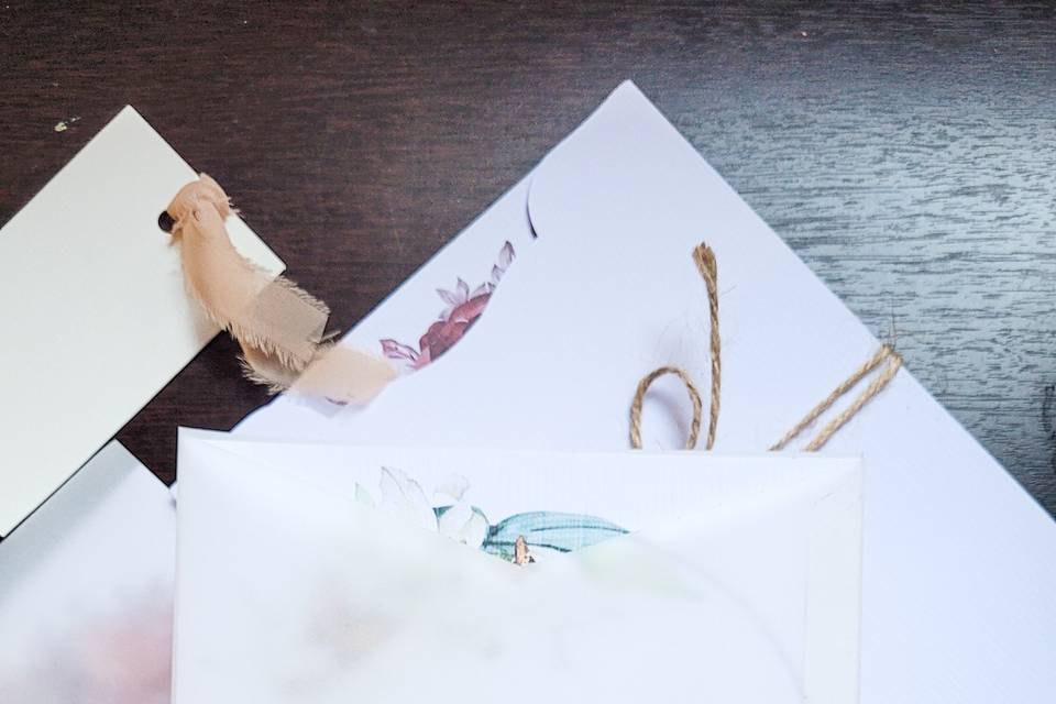 Envelope luva em papel vegetal