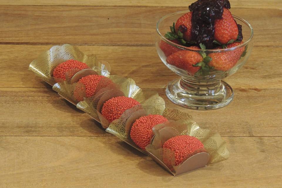 Brigadeiro Belga - Frutas Ver.