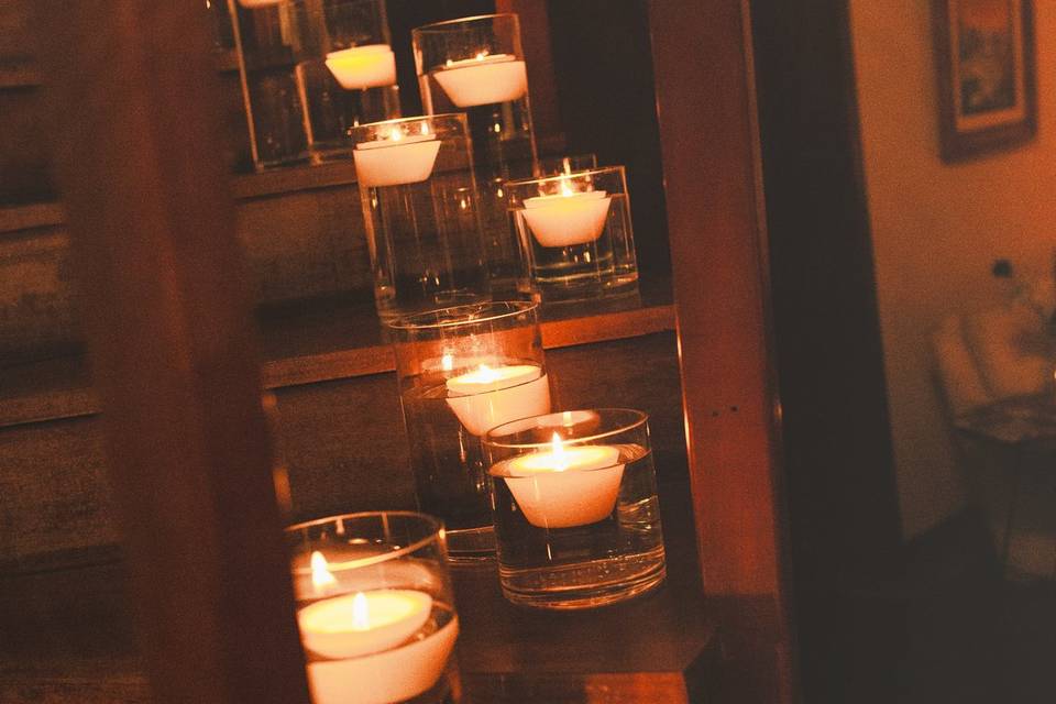 Velas flutuantes