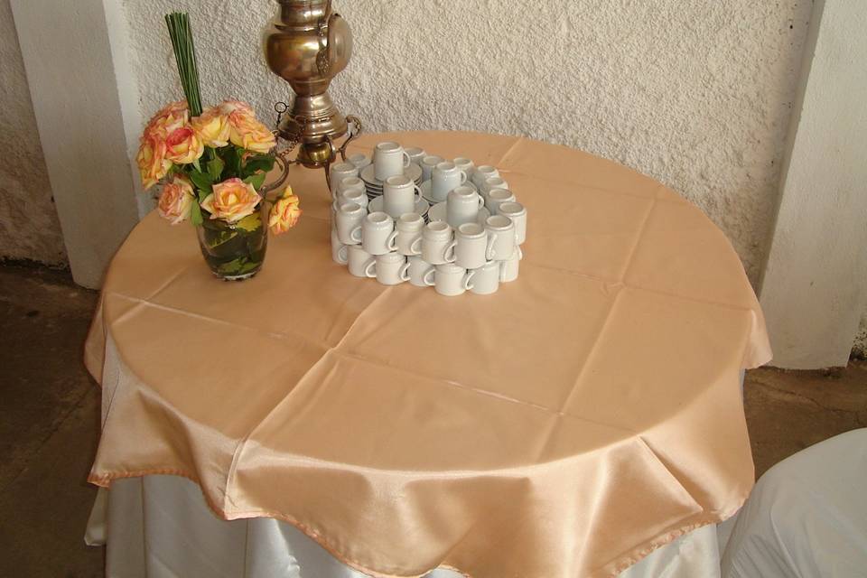 Galpão decorado