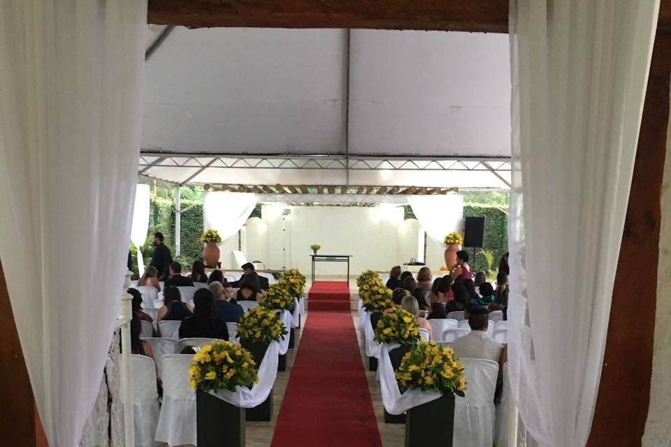 Decoração casamento no campo