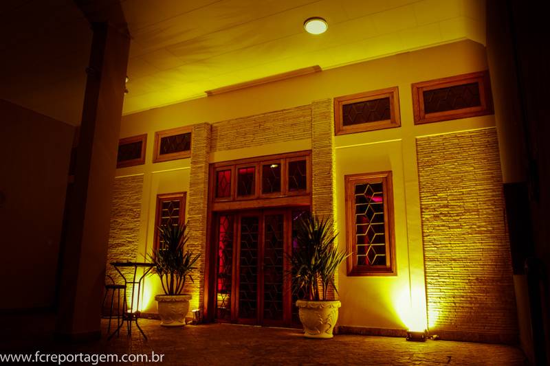 Hall iluminado