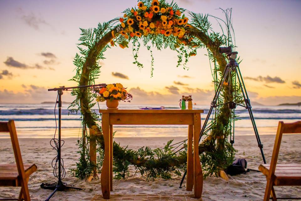 Casamento na praia