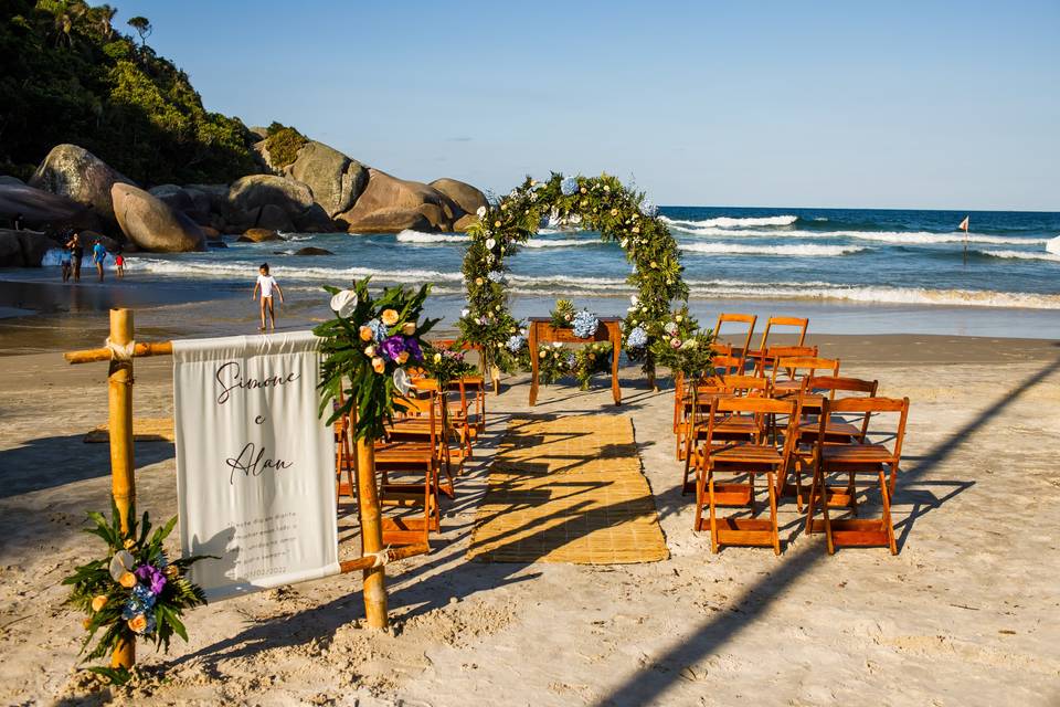 Casamento na praia