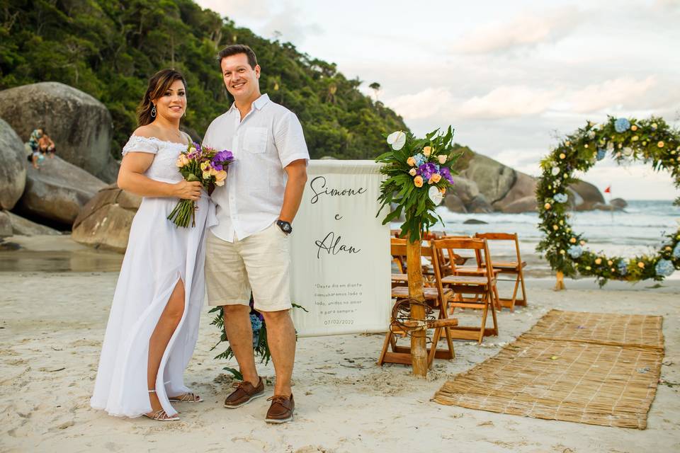 Casamento na praia