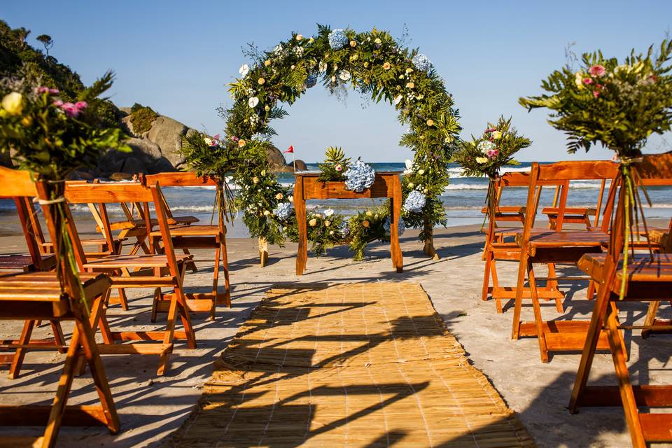 Casamento na praia