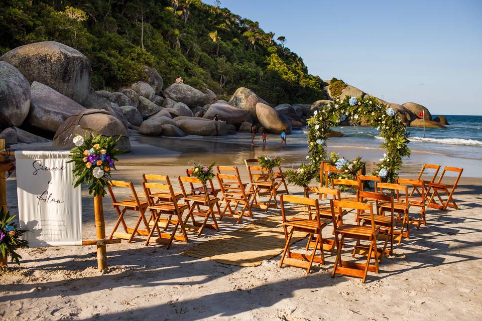 Casamento na praia