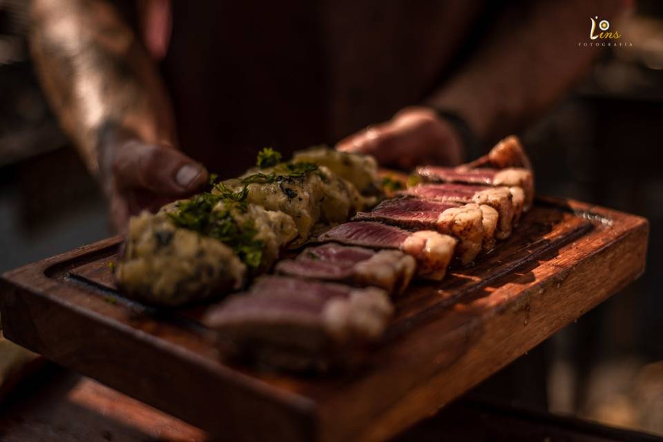 Picanha com Batata Doce